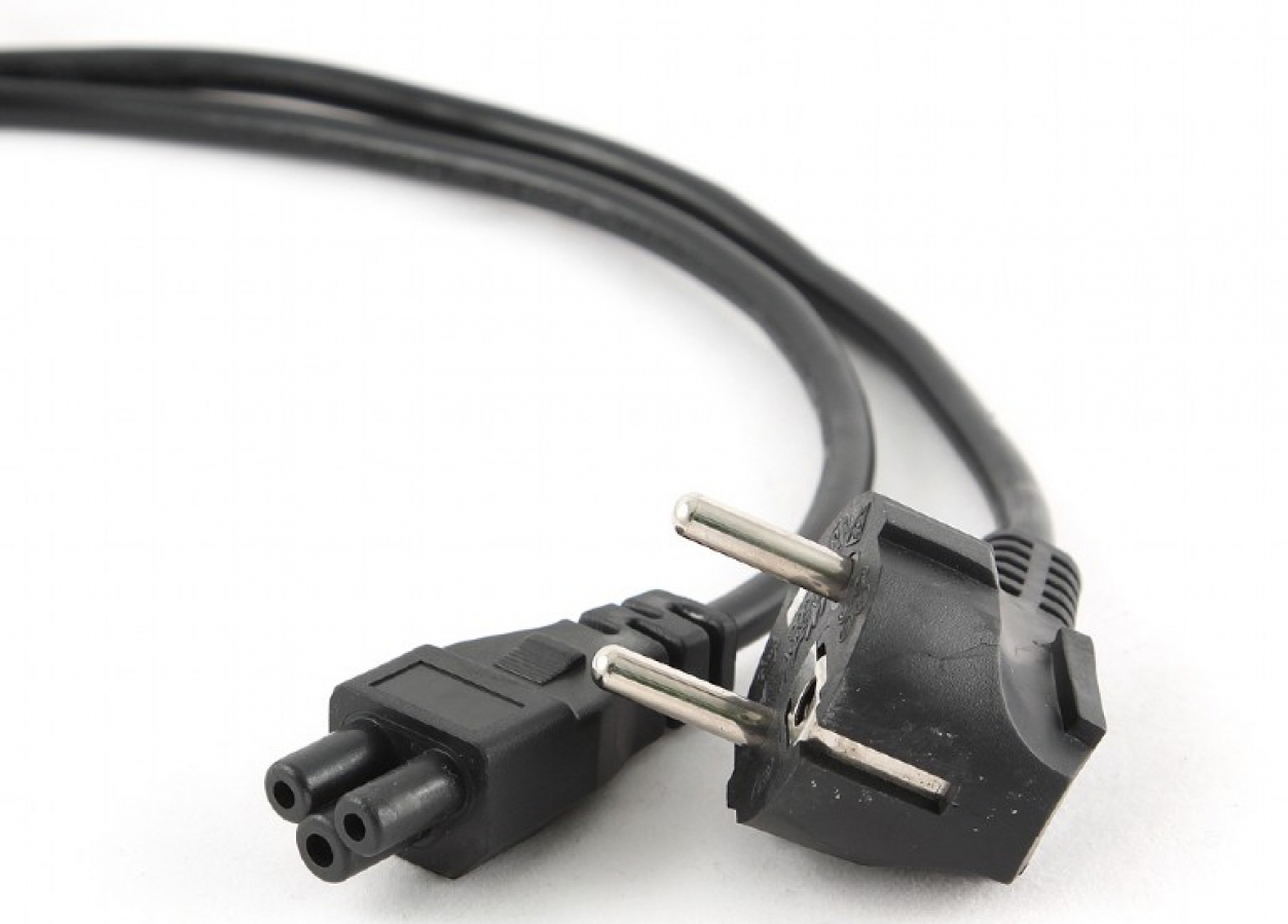Gembird Power cord C5 VDE approved 1m (PC-186-ML12-1M)