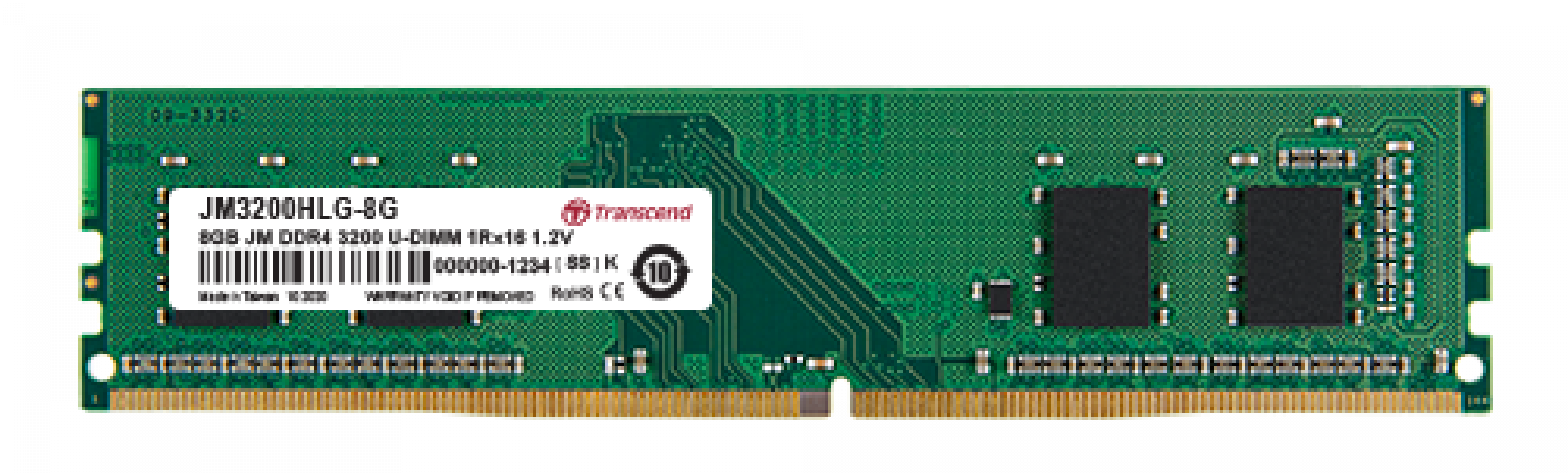 Transcend JM3200HLB-16G 16GB 3200 MHz (JM3200HLB-16G)