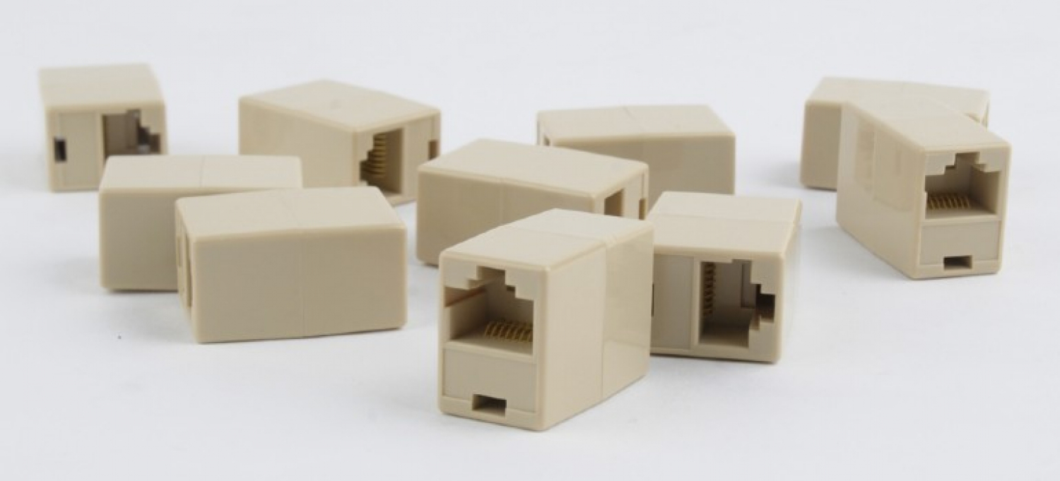 Gembird In-line coupler 8P8C 10 pcs (TA-350-10)