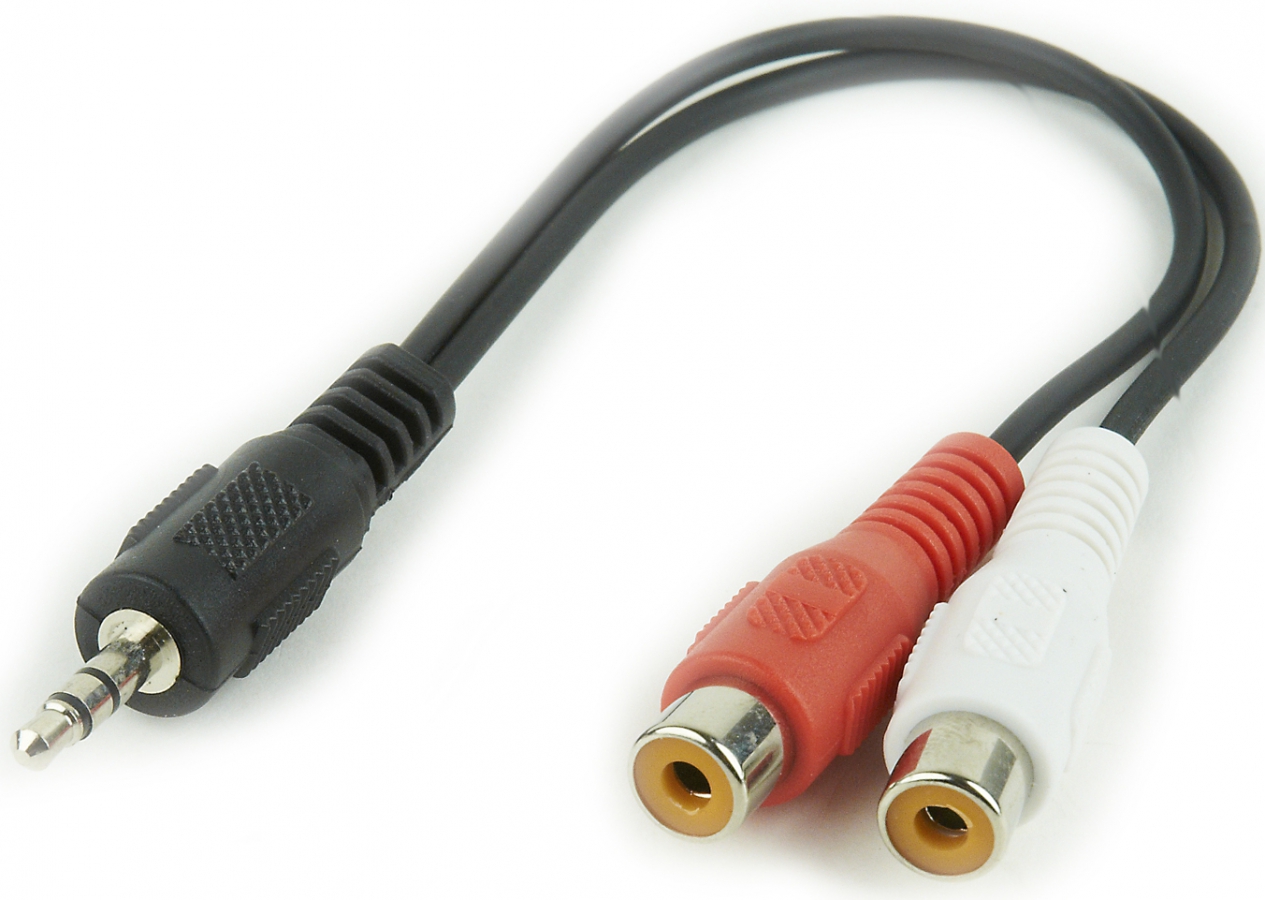 Kabelis Gembird 3.5mm Jack - 2xRCA (CCA-406)