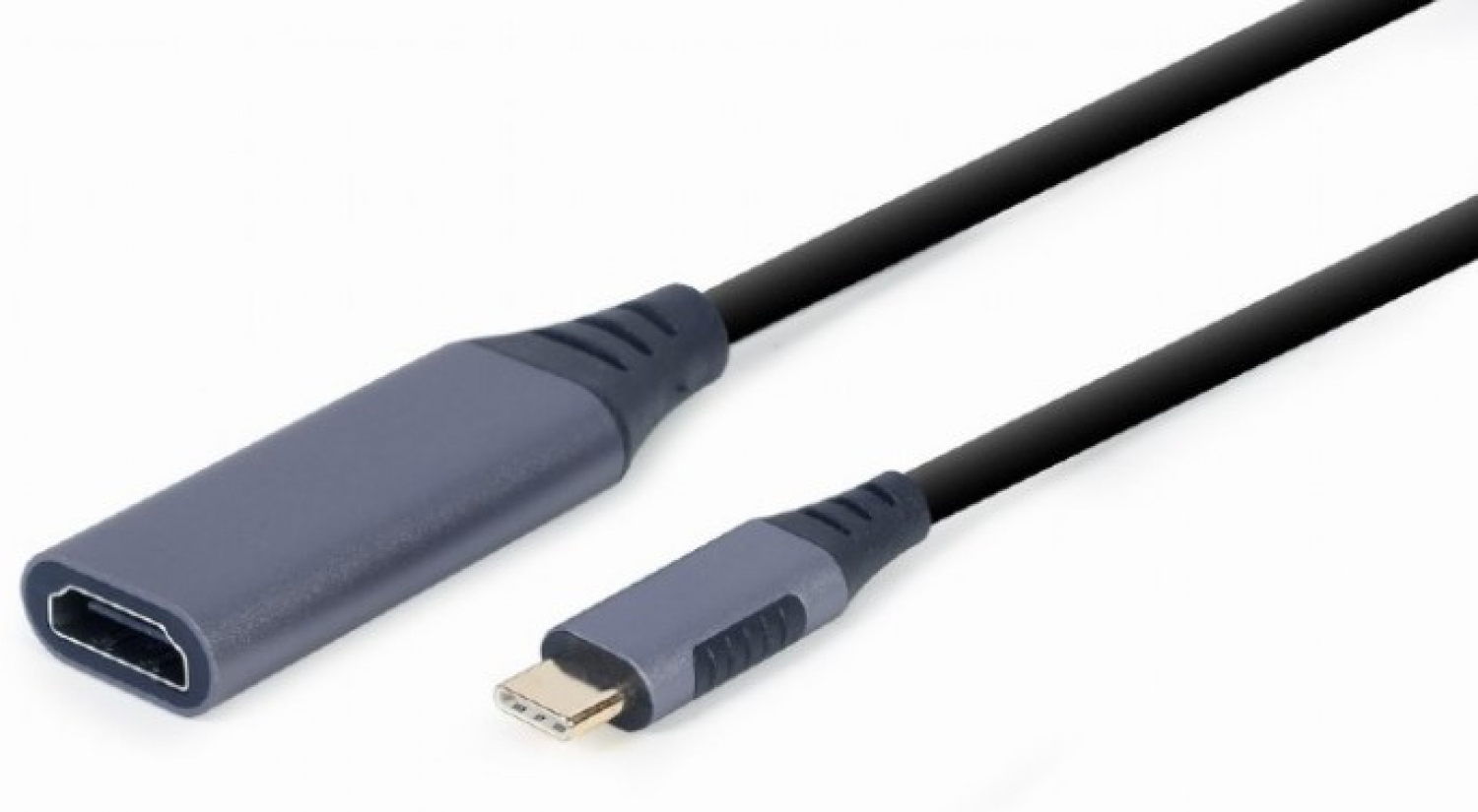 Gembird USB Type-C Male - HDMI Female Space Grey 4K (A-USB3C-HDMI-01)