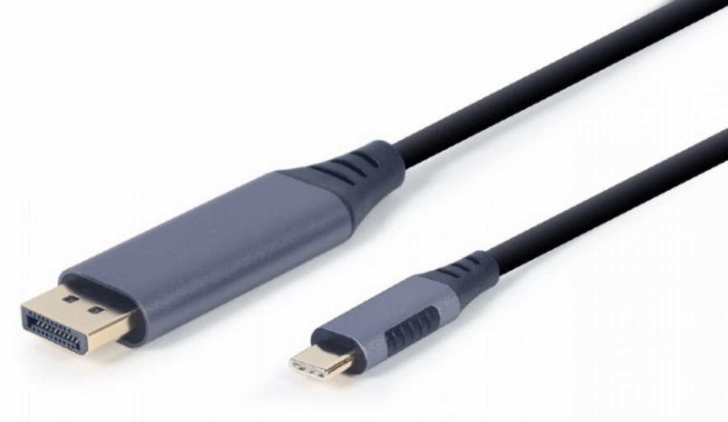 Gembird USB Type-C Male - DisplayPort Male 1.8 m Space Grey (CC-USB3C-DPF-01-6)
