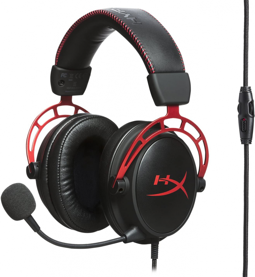 HyperX Cloud Alpha Red HX-HSCA-RD/ EM (4P5L1AM#ABB)