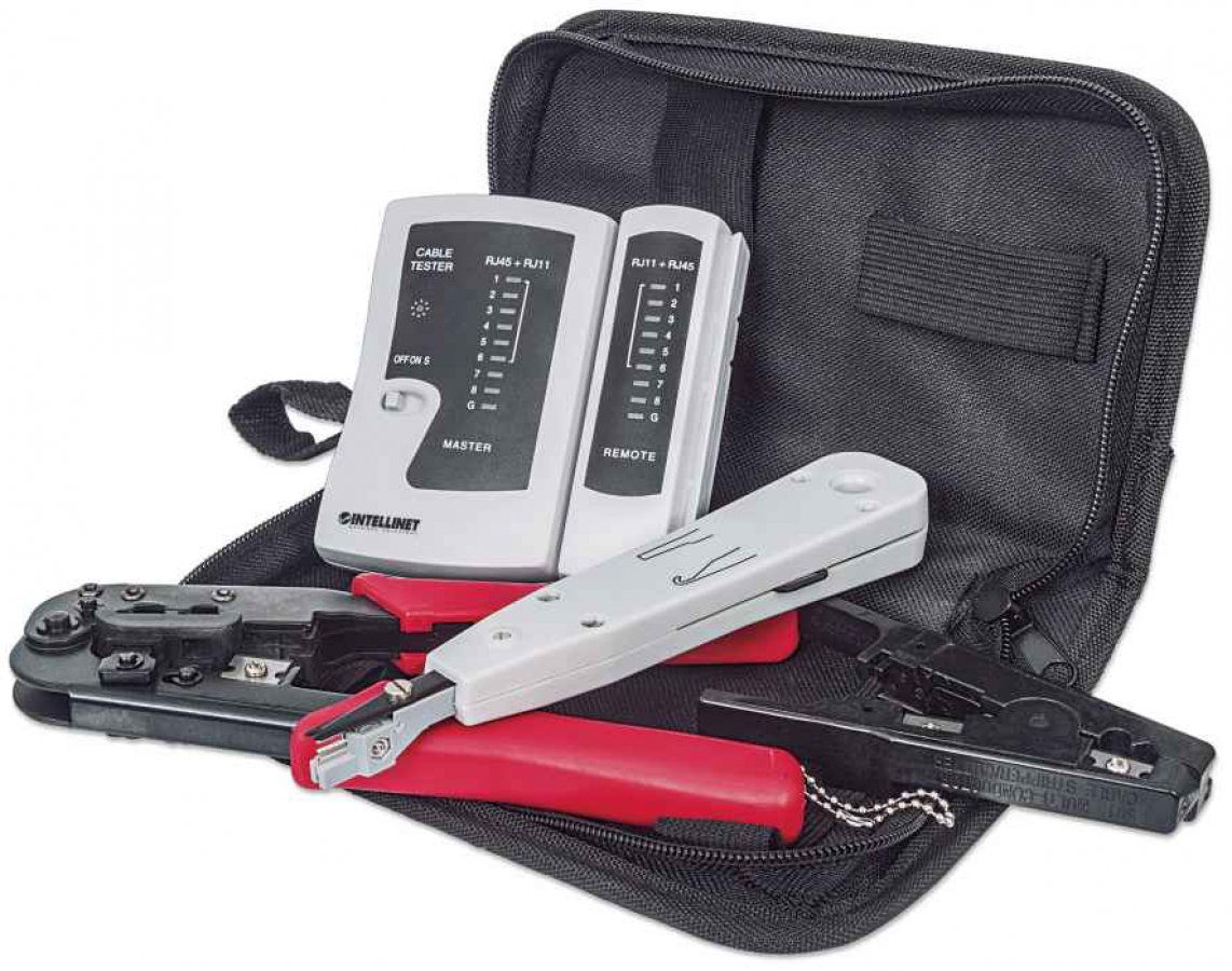 Intellinet 4-Piece Network Tool Kit (780070)