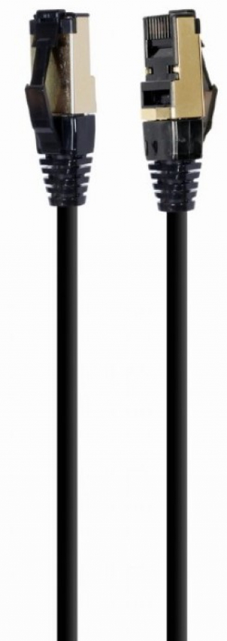 Gembird S/ FTP Cat. 8 LSZH Patch Cord 1m Black (PP8-LSZHCU-BK-1M)