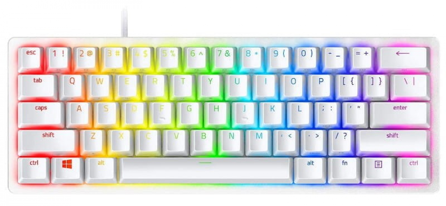 Razer Huntsman Mini Gaming White RU (RZ03-03392200-R3R1)