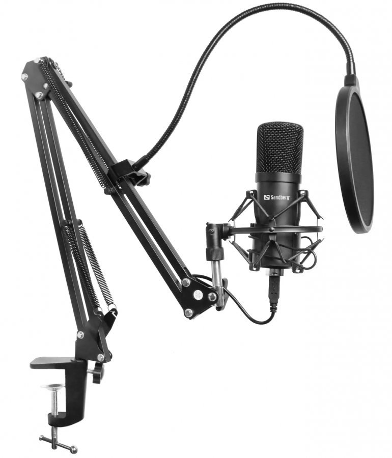 Sandberg Streamer USB Microphone Kit (126-07)