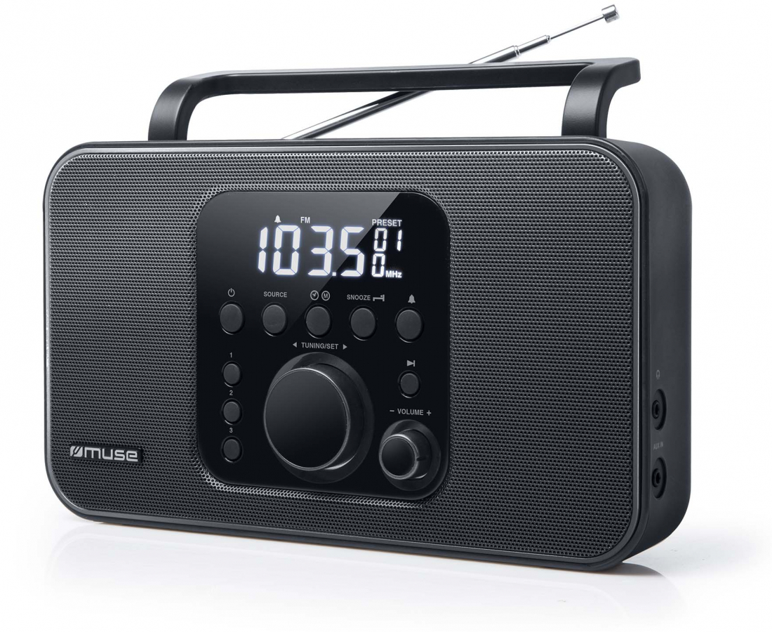 Muse M-091R FM/MW Portable PLL radio (M-091R)