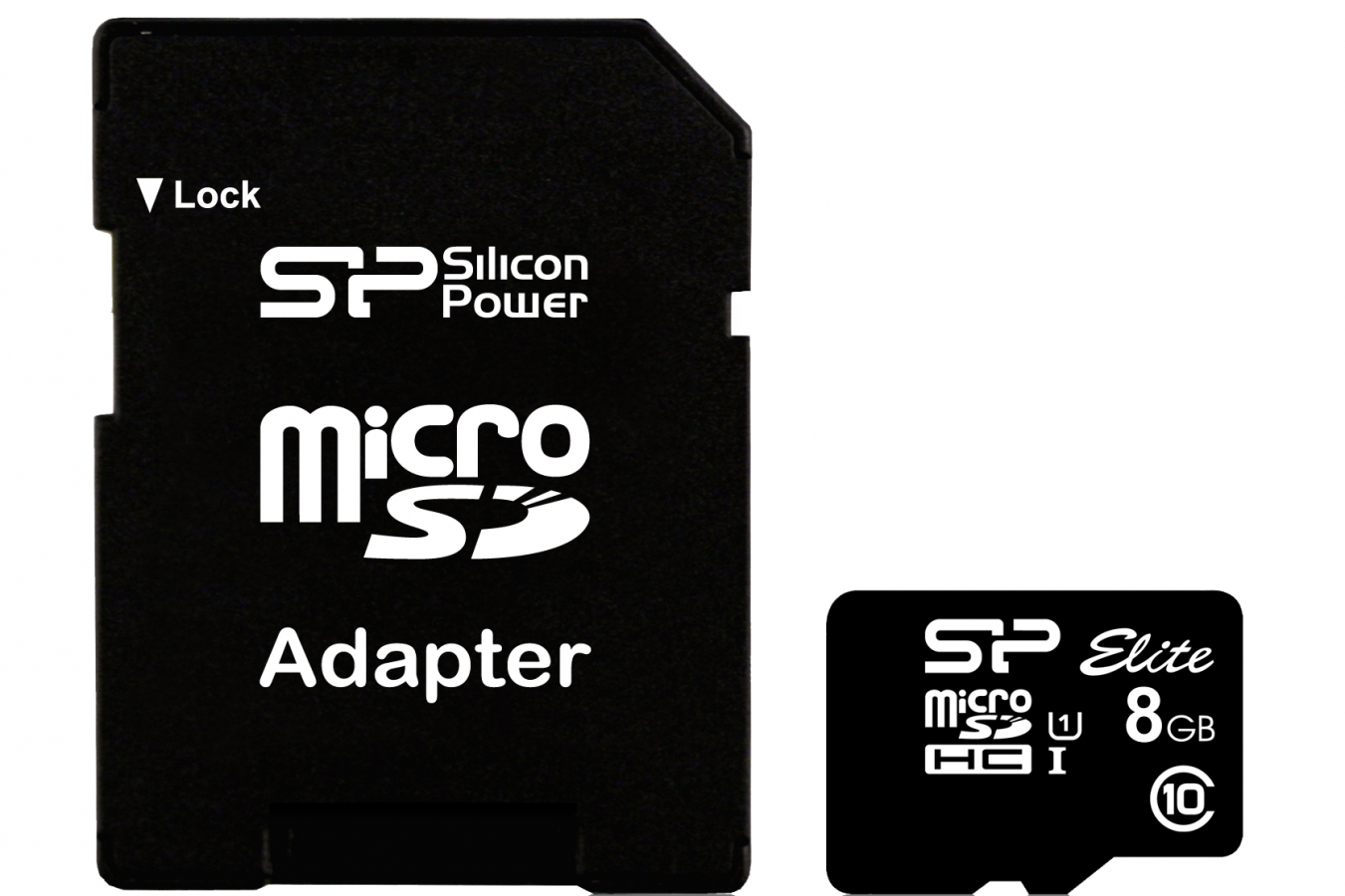 Silicon Power Elite 8GB microSDHC (SP008GBSTHBU1V10SP)