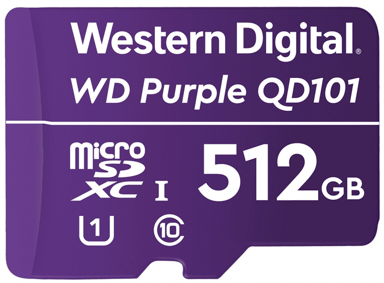 Western Digital Purple SC QD101 512GB MicroSDXC (WDD512G1P0C)