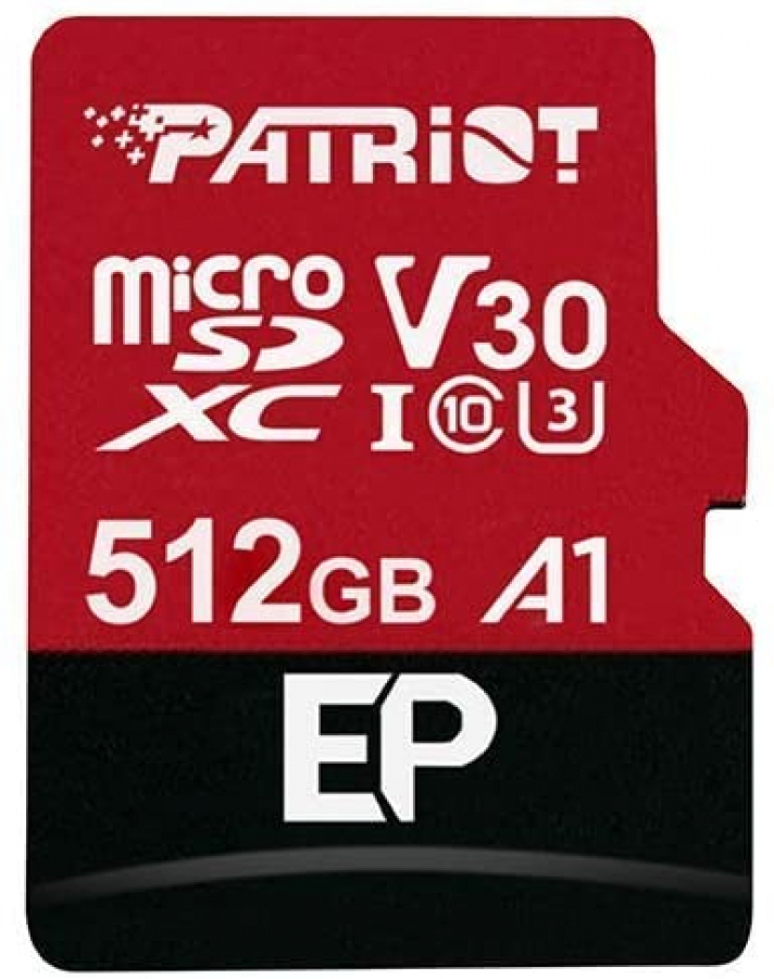 Patriot EP Series 512GB MicroSDXC (PEF512GEP31MCX)