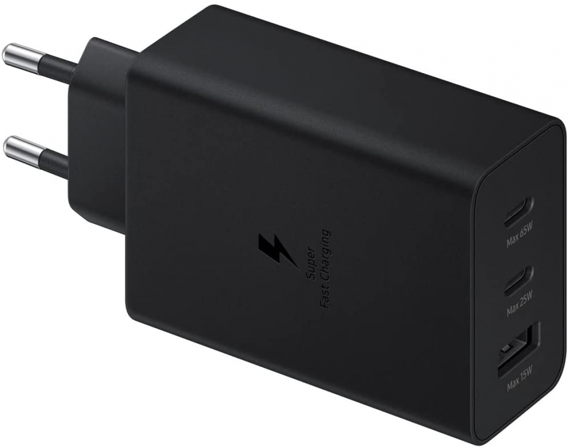Samsung 65W Power Adapter Trio Black (EP-T6530NBEGEU)