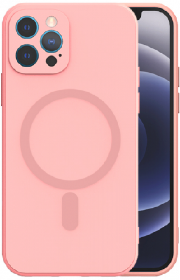 Mocco MagSilicone for Apple iPhone 12 Pro Pink (MO-MAGSI-BC-IPH12PRO-PI)