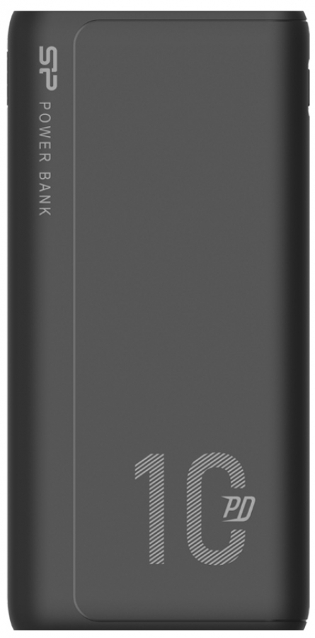 Enerģijas krātuve Silicon Power QP15 10000 mAh Black (SP10KMAPBKQP150K)