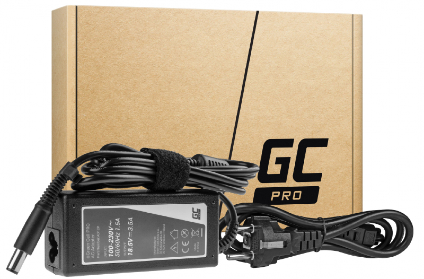 Green Cell PRO Charger / AC Adapter for HP (AD12P)
