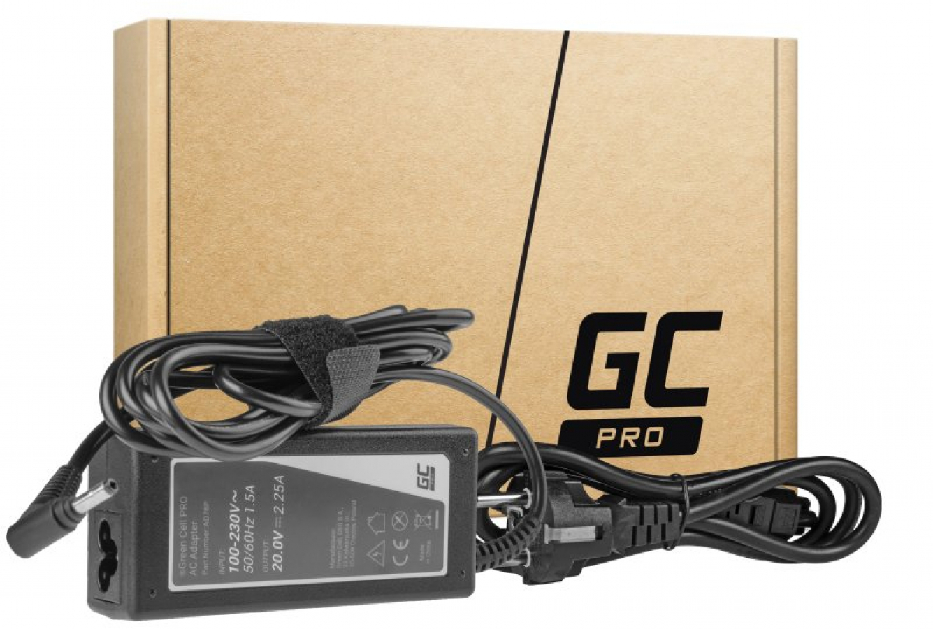 Green Cell PRO Charger / AC Adapter for Lenovo IdeaPad (AD76P)