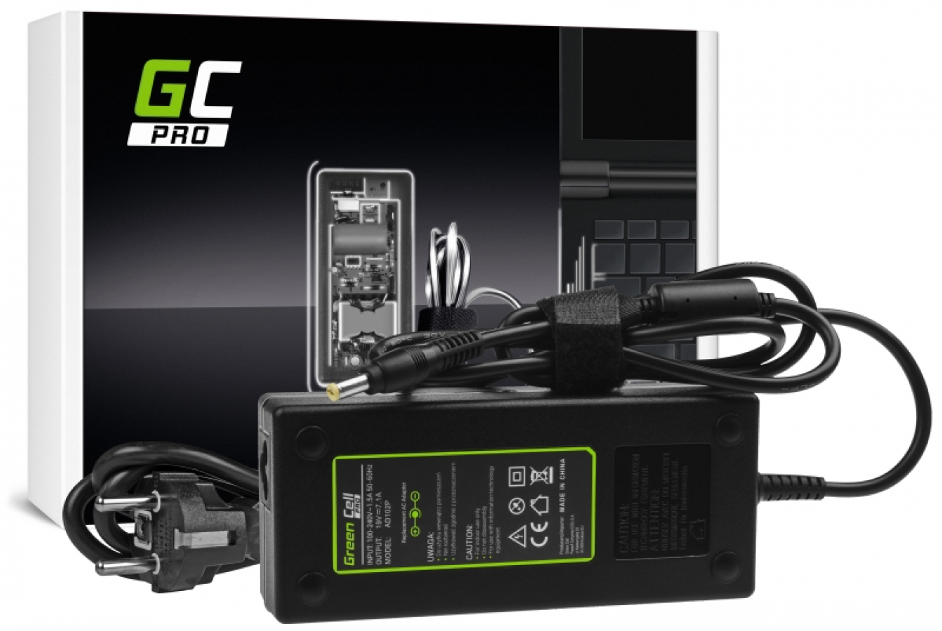 Green Cell PRO Charger / AC Adapter for Acer Aspire Nitro (AD102P)