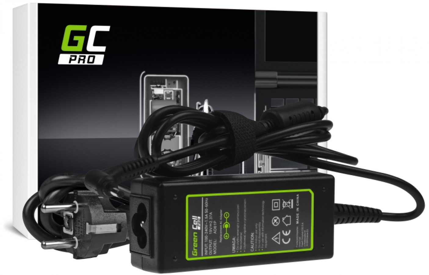 Green Cell PRO Charger / AC Adapter for Asus ZenBook (AD61P)