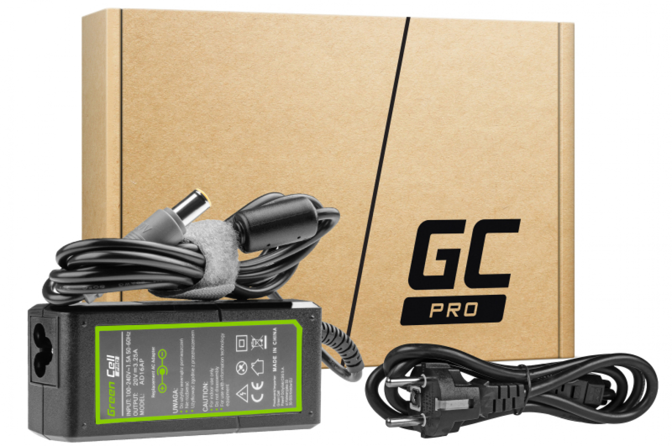 Green Cell PRO Charger / AC Adapter for Lenovo (AD16AP)
