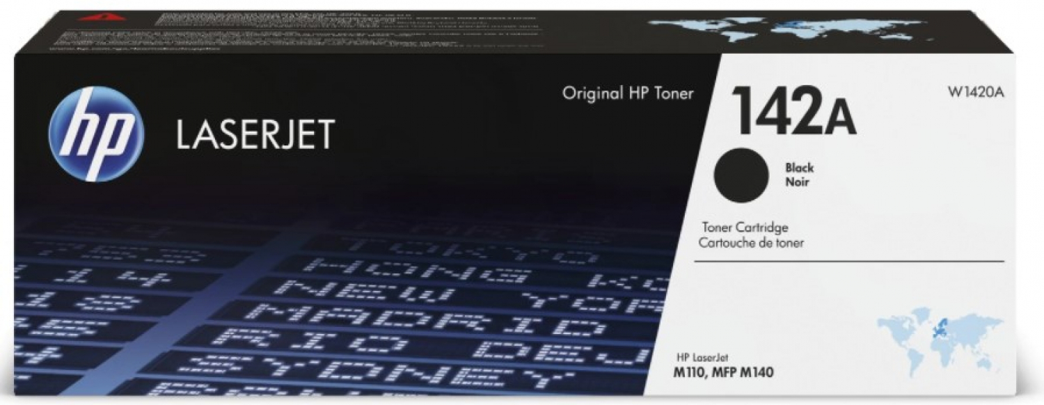 HP 142A Black (W1420A)