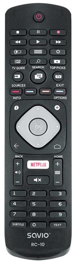Savio RC-10 Universal remote for Philips TV (RC-10)