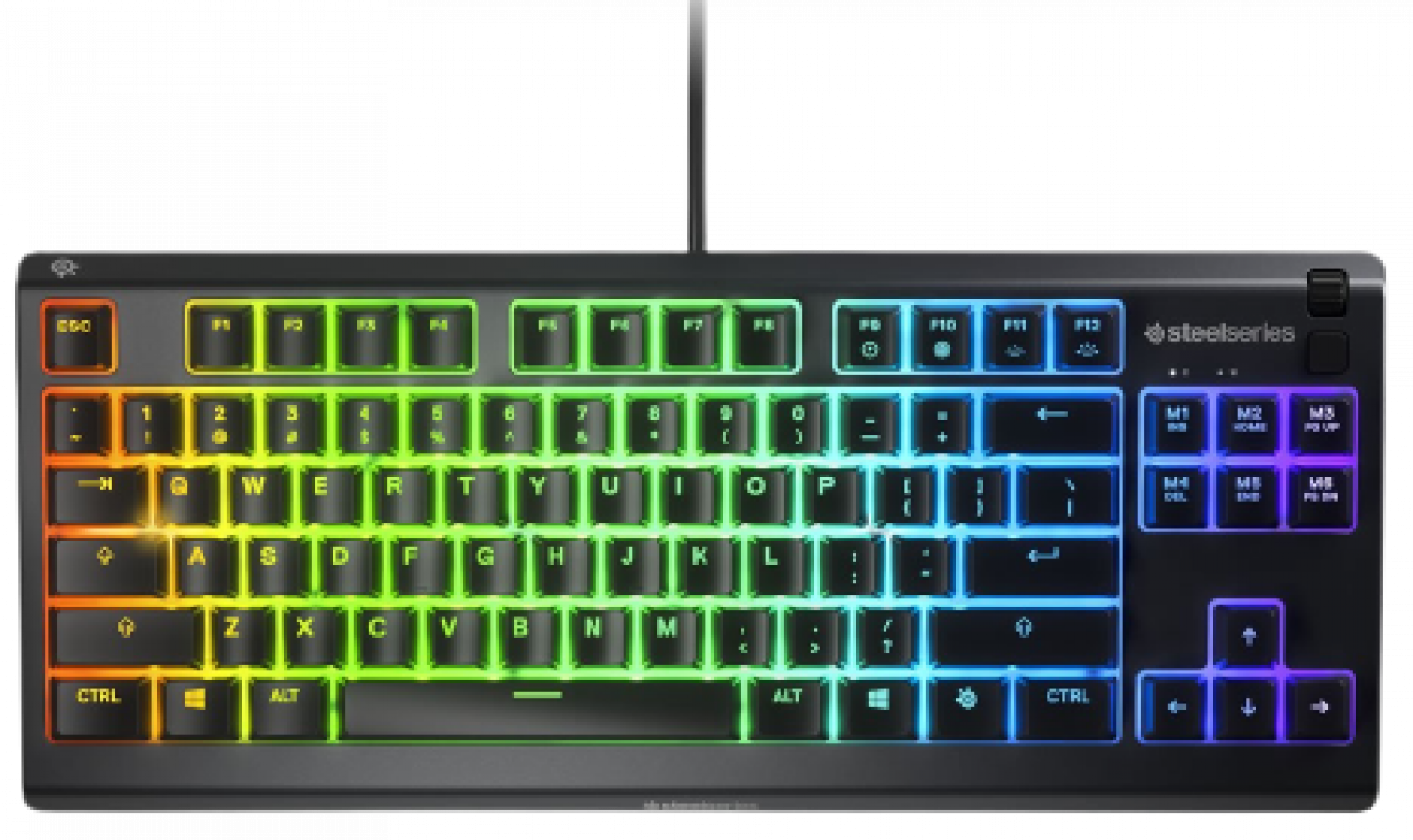 SteelSeries Gaming Keyboard Apex 3 Tenkeyless Black (64834)