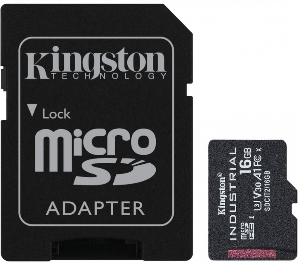 Kingston Industrial MicroSDHC 16 GB (SDCIT2/16GB)