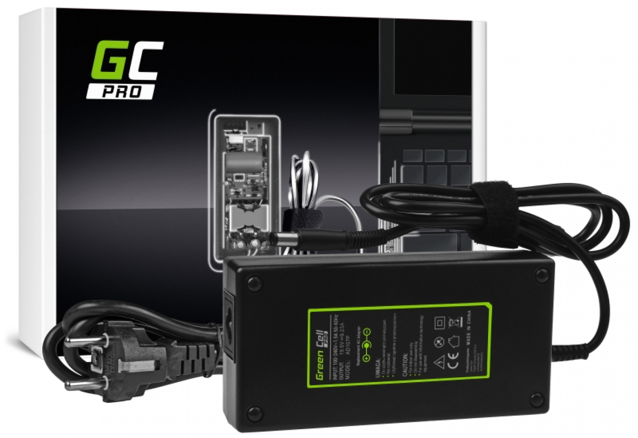 Green Cell PRO Charger / AC Adapter for Dell Latitude / Alienware 180W (AD107P)