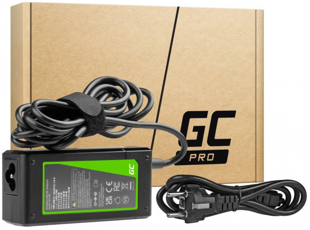 Green Cell USB-C PRO Charger / AC Adapter for Lenovo Yoga 4 Pro 65W (AD134P)