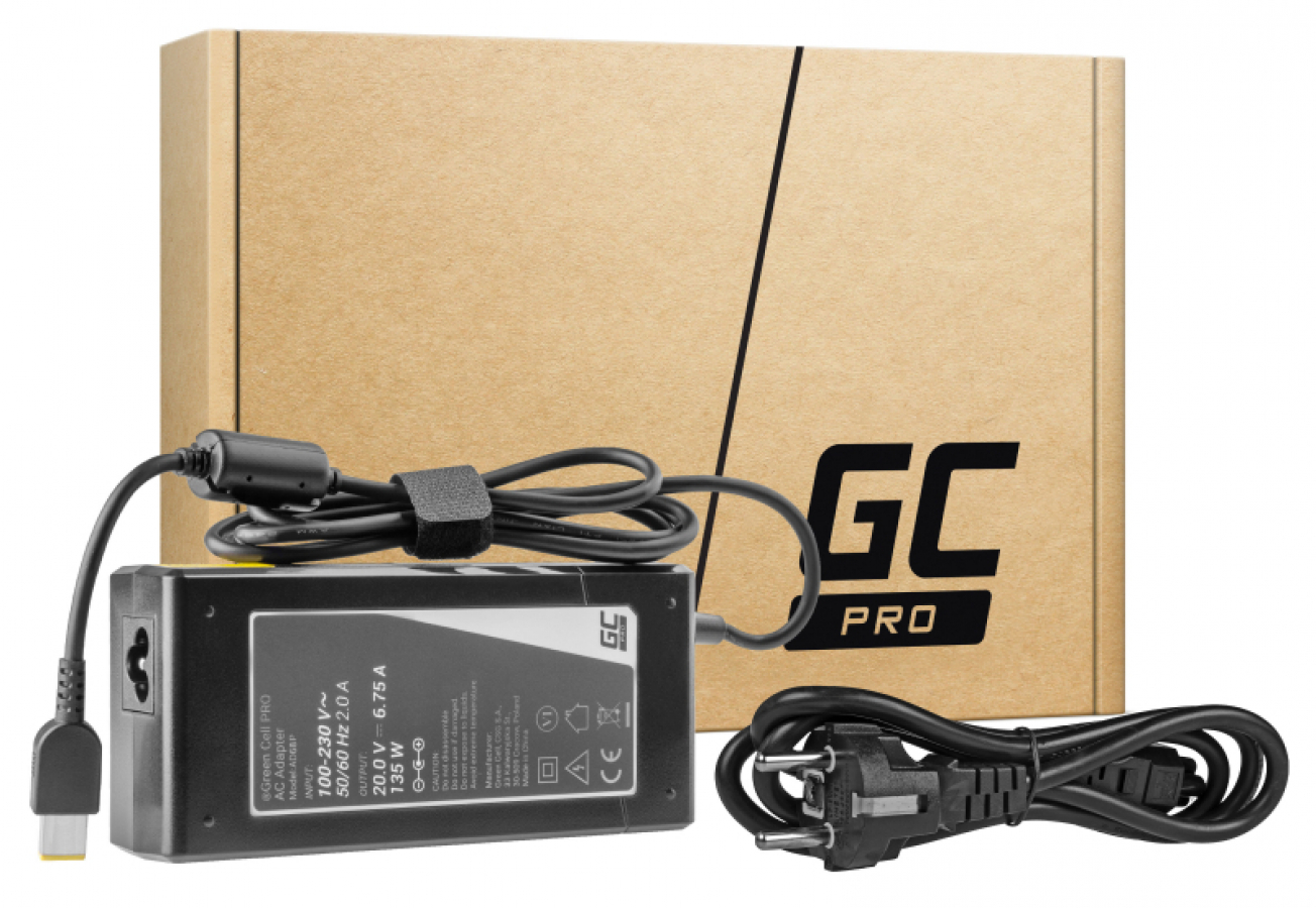 Green Cell PRO Charger / AC Adapter for Lenovo IdeaPad Gaming / Legion 135W (AD68P)