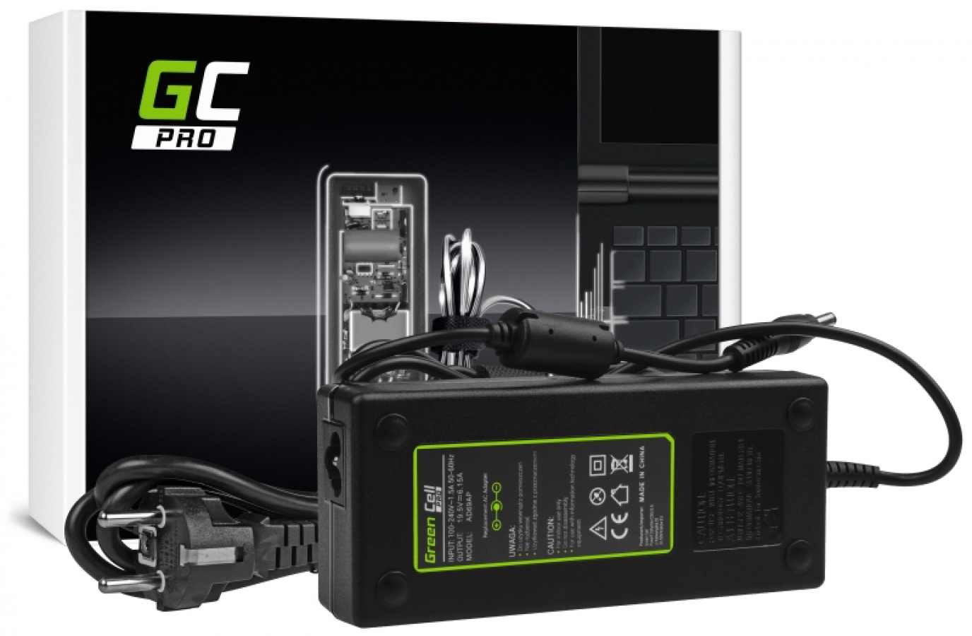 Green Cell PRO Charger / AC Adapter for Lenovo IdeaPad / MSI GE60 120W (AD69AP)