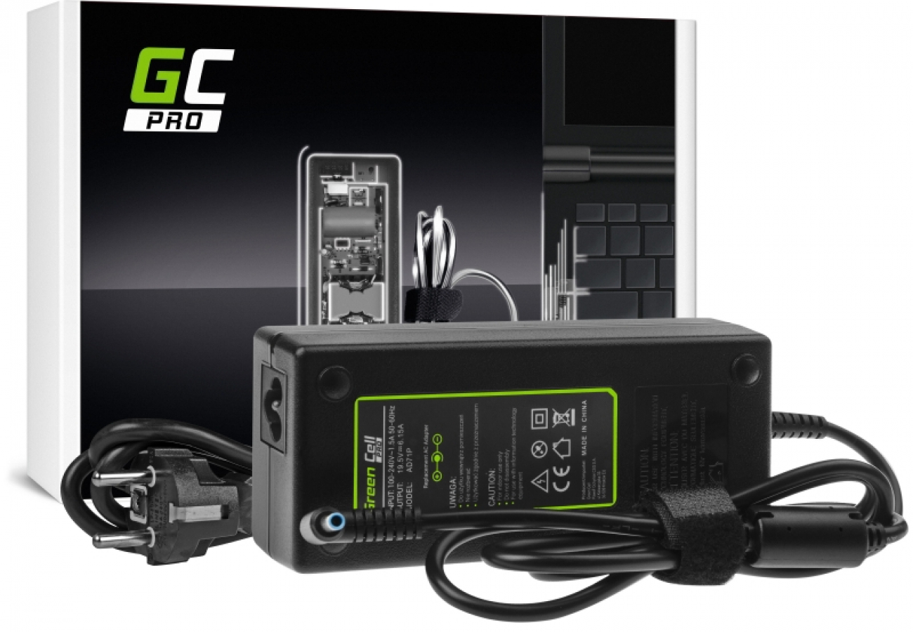 Green Cell PRO Charger / AC Adapter for  HP Omen / Envy 120W (AD71P)