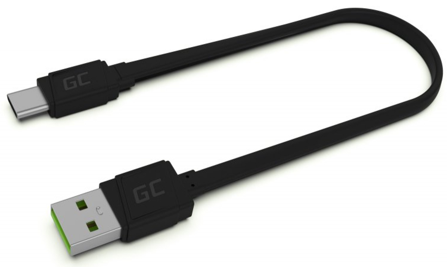 Green Cell GCmatte Ultra Charge fast Charging USB Male - USB Type-C Male Cable 25 cm (KABGC03)