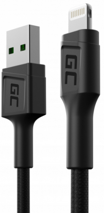 Green Cell GC PowerStream Fast Charging USB-A Male - Lightning Male Cable 30cm (KABGC24)