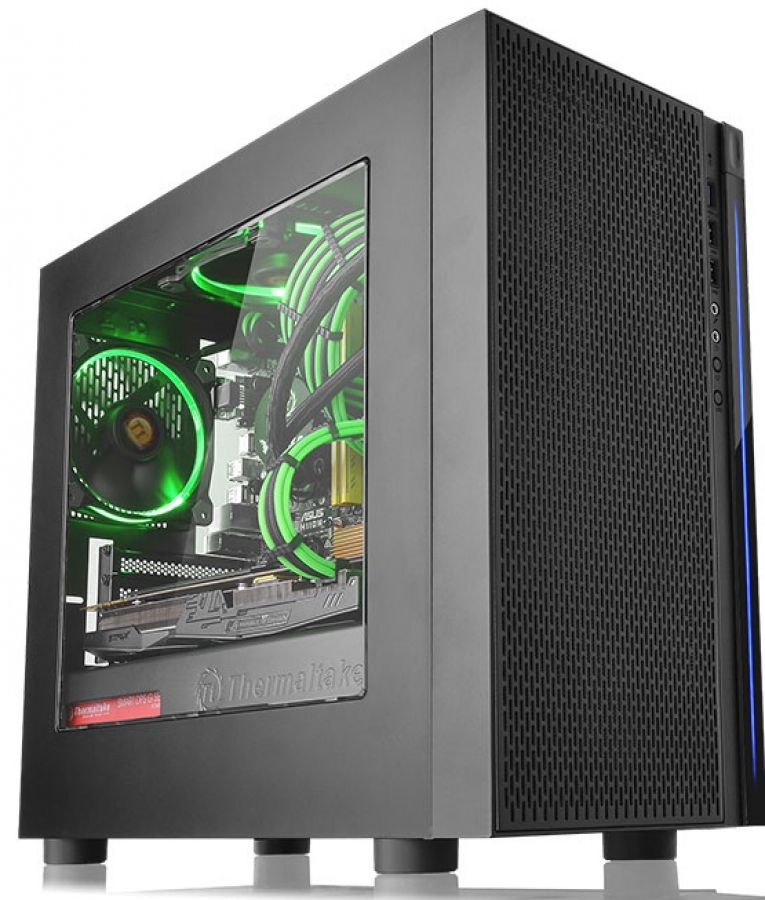 Thermaltake Versa H18 Micro Tower Black (CA-1J4-00S1WN-00)