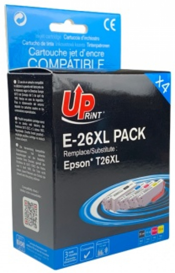 UPrint Epson E-26XL4 Pack (E-26XL-4PACK-UP)
