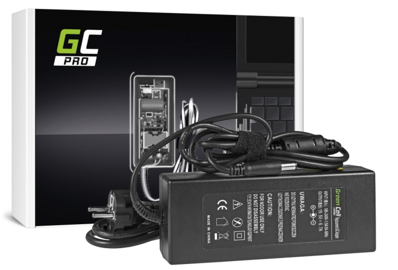 Green Cell PRO Charger / AC Adapter for Laptop Dell Inspiron / Latitude 130W (AD35P)