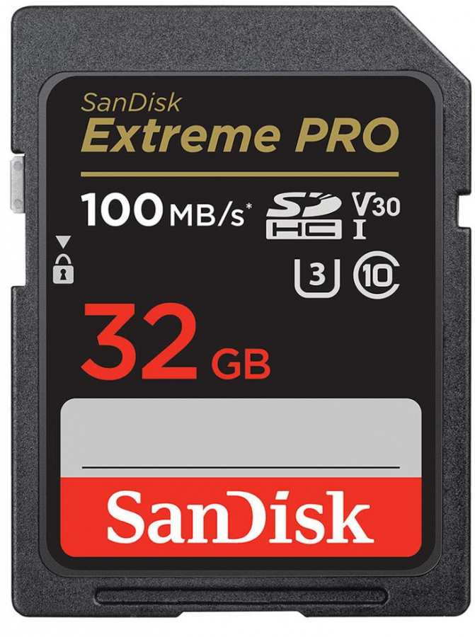 SanDisk Extreme PRO SDHC 32GB (SDSDXXO-032G-GN4IN)