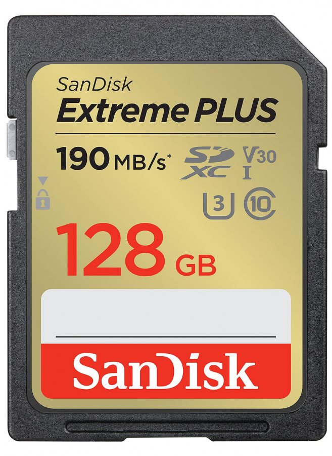 SanDisk Extreme Plus SDXC 128GB (SDSDXWA-128G-GNCIN)