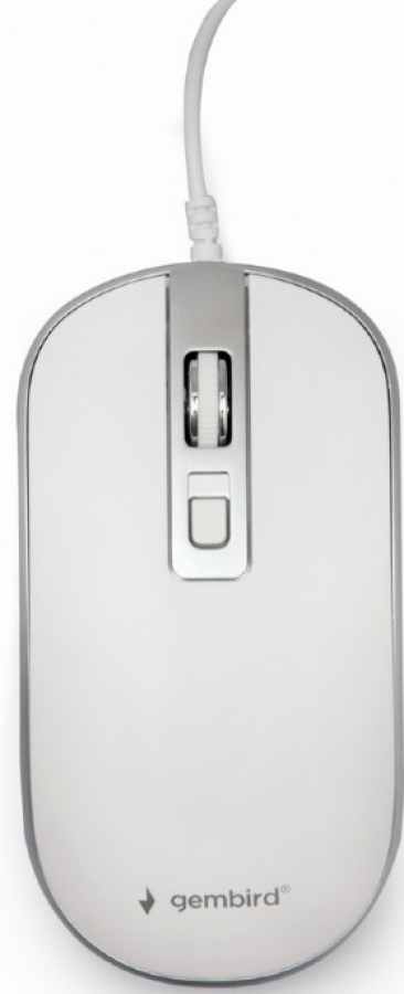 Gembird Optical Mouse White (MUS-4B-06-WS)