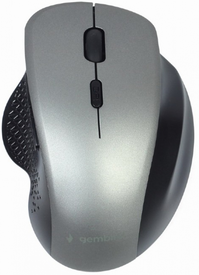 Gembird 6-button Wireless Optical Mouse Black / Space Grey (MUSW-6B-02-BG)