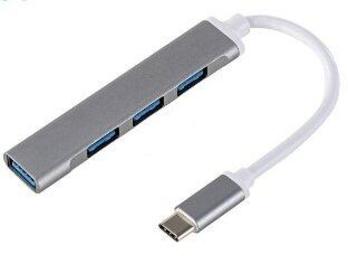 Mocco Type-C Hub 4x USB 3.0 (MO-HUB-USB-C-4IN1)