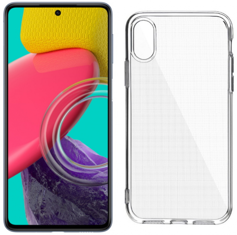 TakeMe Perfect Clear 2mm Transparent Thin Back Case for Samsung Galaxy M53 5G (TMPC2MMSM535G)