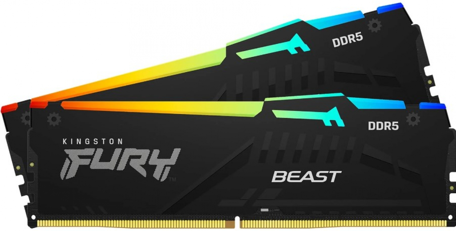 Kingston Fury Beast RGB 2 x 16GB Black (KF556C40BBAK2-32)