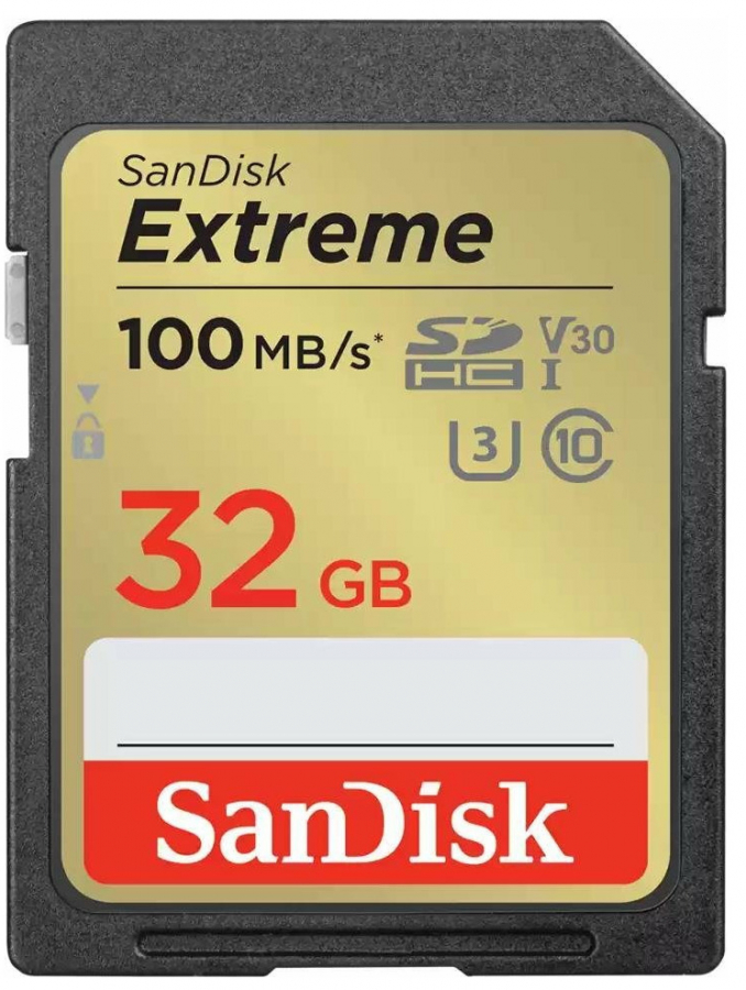 SanDisk Extreme SDHC 32GB (SDSDXVT-032G-GNCIN)