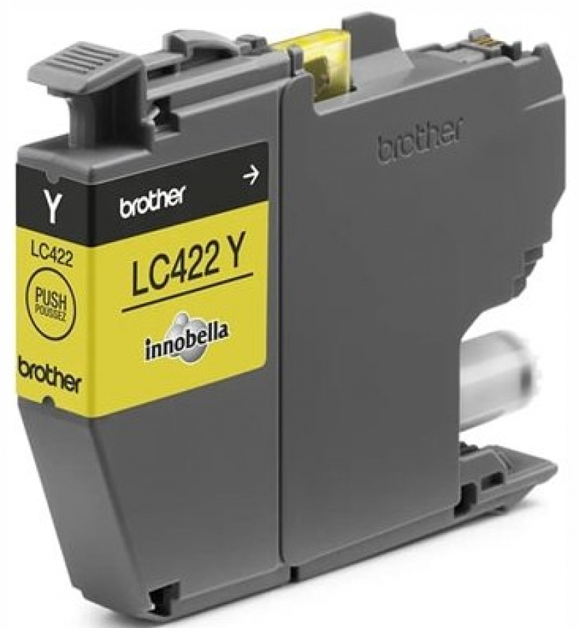 Tintes kārtridžs Brother LC422Y Yellow (LC422Y)