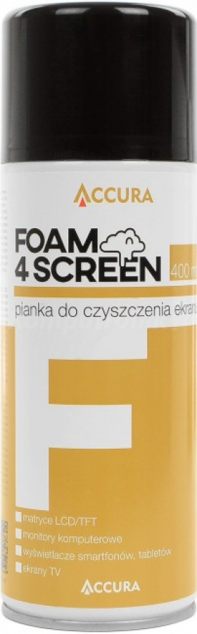 Tīrīšanas līdzeklis Accura Screen Foam Cleaner 400ml (ACC1029)