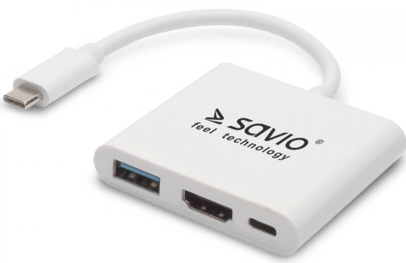 Adapter Savio USB Type-C - HDMI (AK-48)