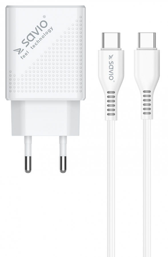 Lādētājs Savio USB Quick Charge 18W (LA-05)