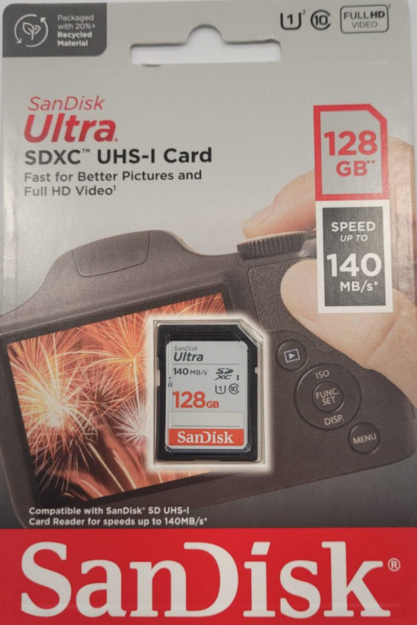 Memory card Sandisk Ultra SDXC 128GB (SDSDUNB-128G-GN6IN)